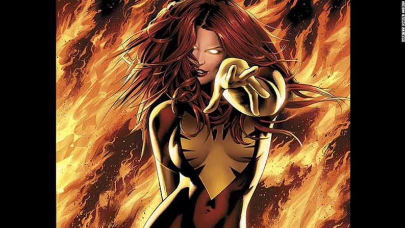 Esta es Jean Grey-Summers o Phoenix. Es de Marvel y existe desde 1981.