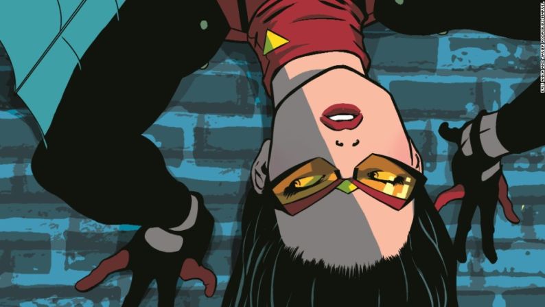 La Mujer Araña, cuyo nombre es Jessica Drew, llegó al mundo en 1977. En el 2015, Marvel Comics anunció su transformación.