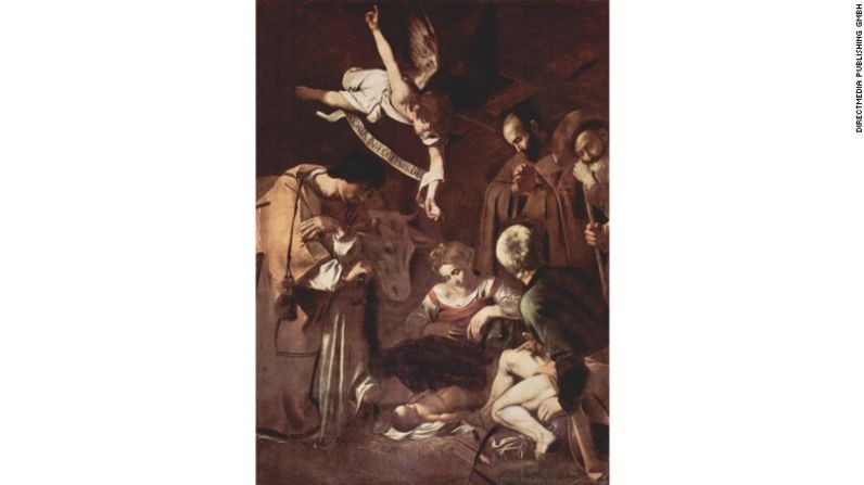 "Natividad con San Francisco y San Lorenzo" (1609), de Caravaggio, fue robado en 1969 de una iglesia en Palermo por miembros de Cosa Nostra. Nunca se ha recuperado. Su robo provocó la fundación de la primera unidad de policía dedicada a la recuperación de arte, llamada Tutela del Patrimonio Cultural o División para la Protección del Patrimonio Cultural. Un informante de la mafia afirmó que el cuadro de Caravaggio se dañó durante un terremoto y que los restos se lo dieron a los cerdos, pero se espera que este no sea el caso.