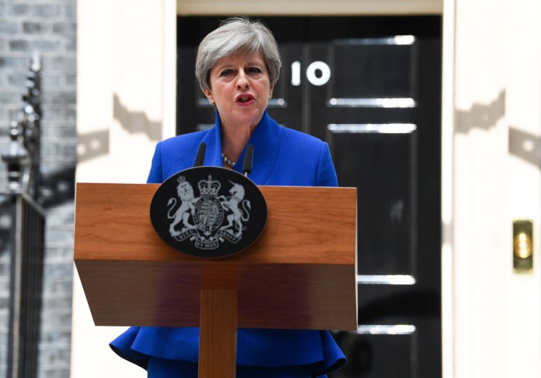 Theresa May, primera ministra británica.