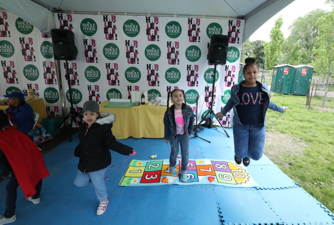 Niños juegan durante el tercer Festival Anual EatUp!'s el 20 de mayo del 2017.