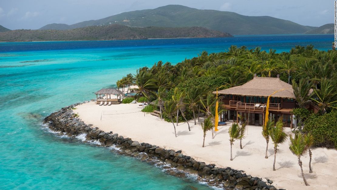 Isla Necker (Islas Vírgenes Británicas), de Sir Richard Branson.