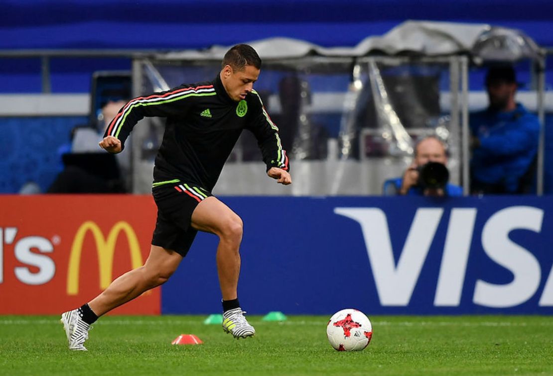 Javier Hernández, seleccionado mexicano.