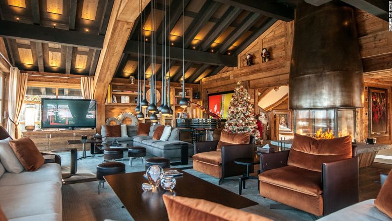 Art Chalet, Courchevel (Francia): El extravagante Art Chalet es un homenaje al arte, al diseño contemporáneo y a los accesorios a medida.