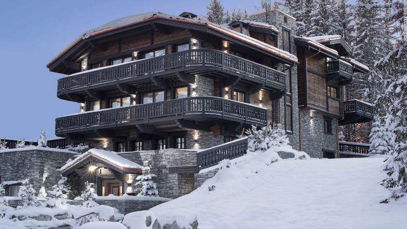 Chalet Edelweiss, Courchevel (Francia): El espacio de lujo de 3.000 metros cuadrados es favorecido por los oligarcas rusos, junto a las grandes estrellas y los magnates industriales.