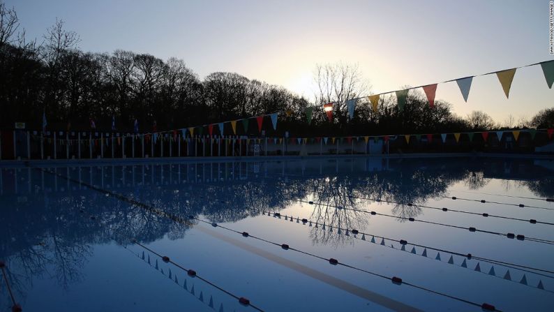 La 'Tooting Bec Lido' es la piscina al aire libre más grande de la ciudad.