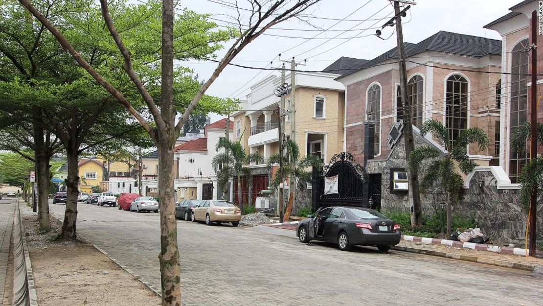 Algunos de los barrios elegantes de Lagos están retratados en la novela 'Americanah'.