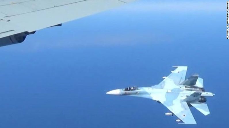 Rusia refutó las acusaciones según las cuales su avión era el responsable del encuentro.