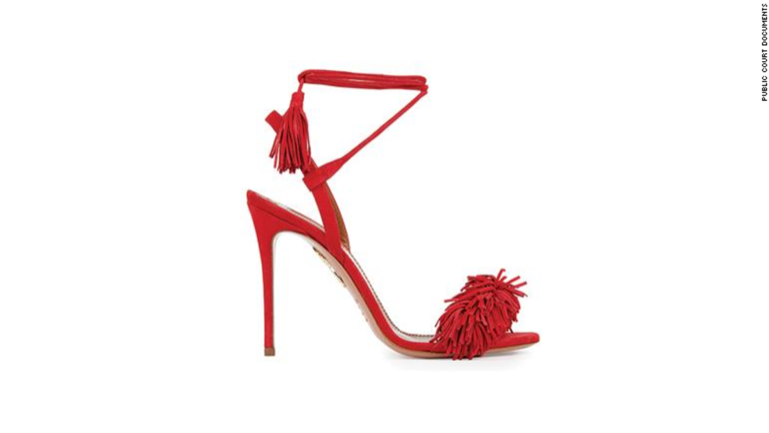 El modelo "Wild Things" de Aquazzura.