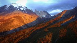 Parque Nacional Torres del Paine en la Patagonia chilena.