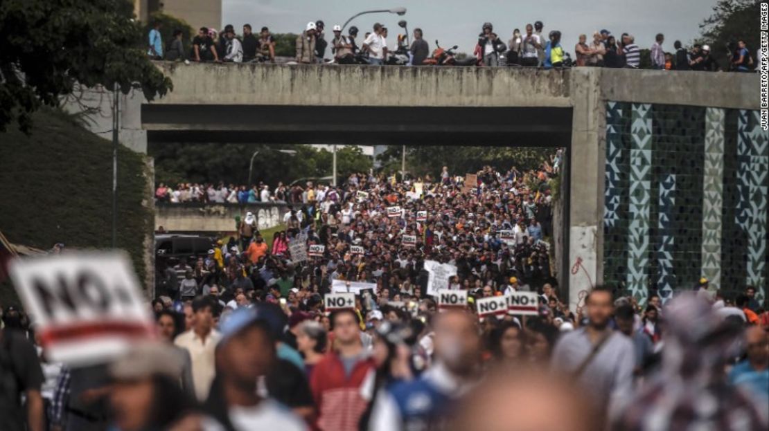 Las protestas llevan meses estallando en Venezuela.