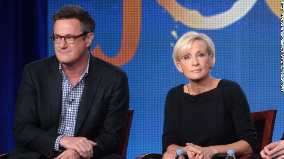 Joe Scarborough y Mika Brzezinski.