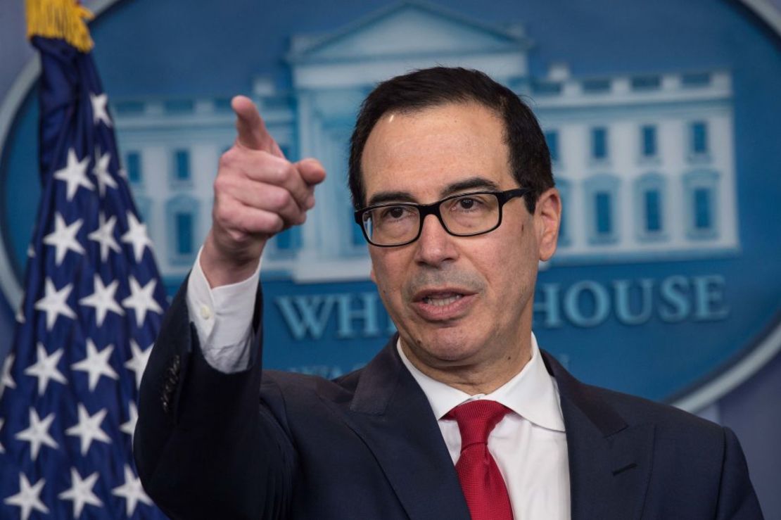 El secretario del Tesoro de Estados Unidos, Steven Mnuchin, es quien definirá el mejor momento en el cual debe elevarse la deuda.