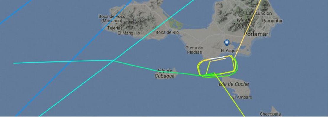 CNNE 427477 - mapa aeronave venezuela