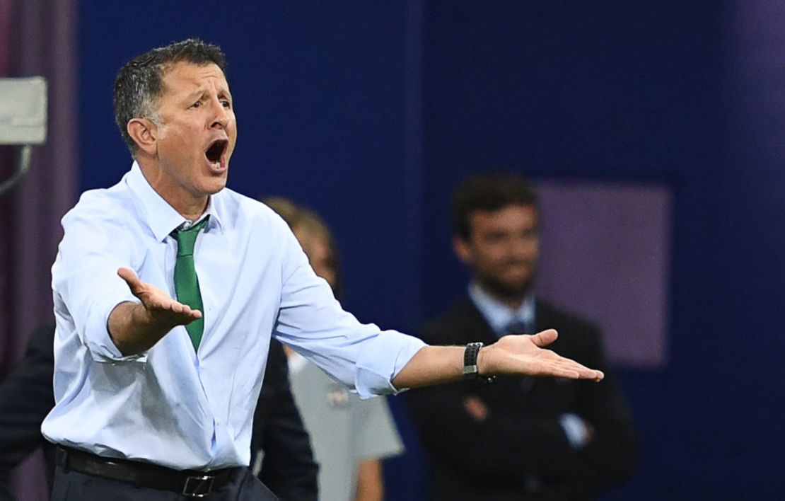 Juan Carlos Osorio, seleccionador de México.