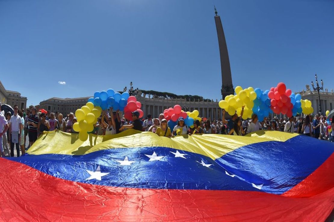 Venezolanos en el Vaticano.