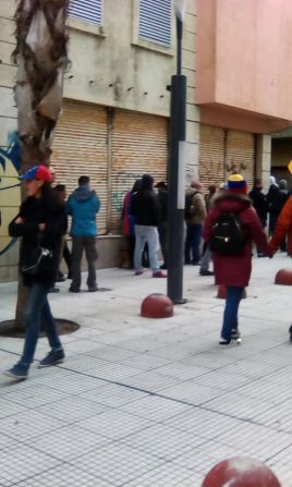 Consulta popular en Montevideo, Uruguay.