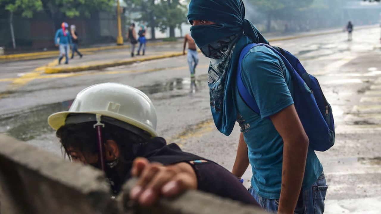 Protestas en Venezuela.