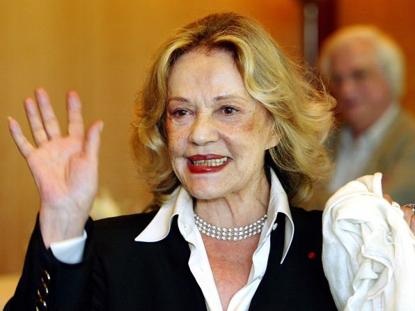 La actriz francesa Jeanne Moreau murió este lunes 31 de julio en París, a la edad de 89 años. Crédito: YOSHIKAZU TSUNO/AFP/Getty Images)