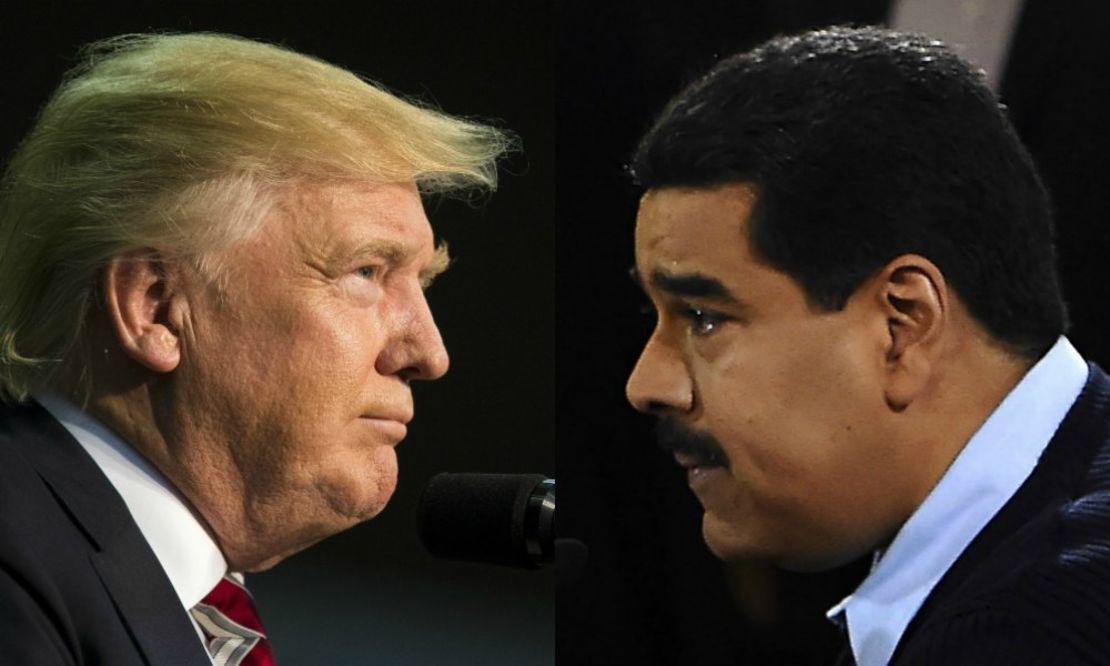 CNNE 436254 - trump maduro split getty