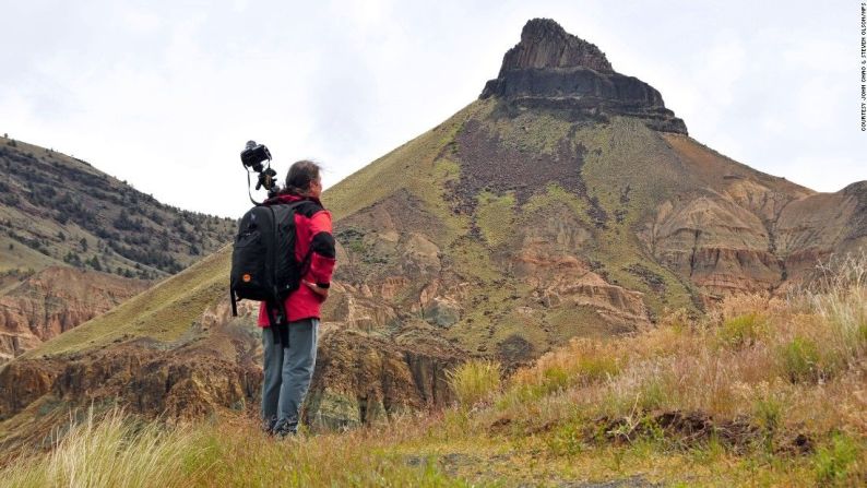 Monumento nacional John Day Fossil Beds (Oregon): Los viajeros se están reuniendo en el este de Oregon para ver el eclipse.