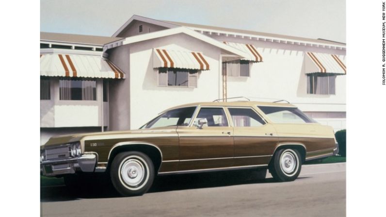 "'Buick 71" (1972) por Robert Bechtle