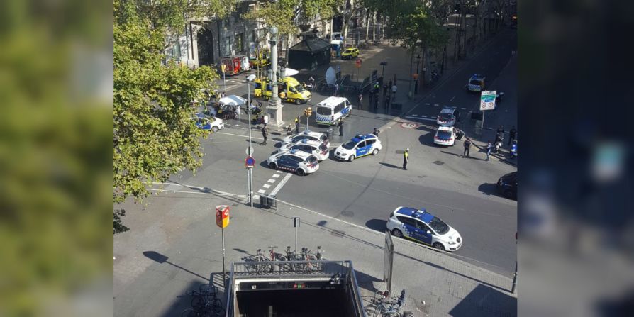 Las Ramblas es una zona turística muy concurrida de Barcelona, sobre todo en verano.