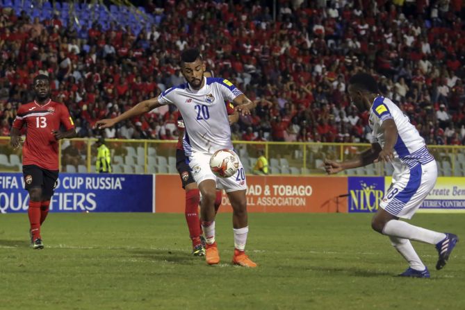 Panamá goleó 3-0 a Trinidad y Tobago.