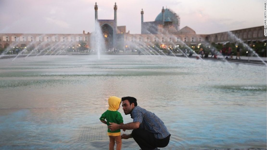 Plaza Naqsh-eJanan en Esfahan, Iran.