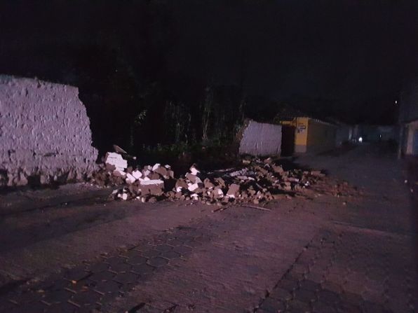 Destrozos en Chiapas tras el sismo