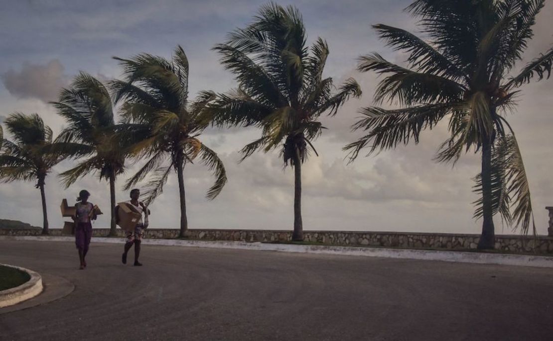 Así se preparaban en Cuba para la llegada del huracán Irma. (ADALBERTO ROQUE/AFP/Getty Images).