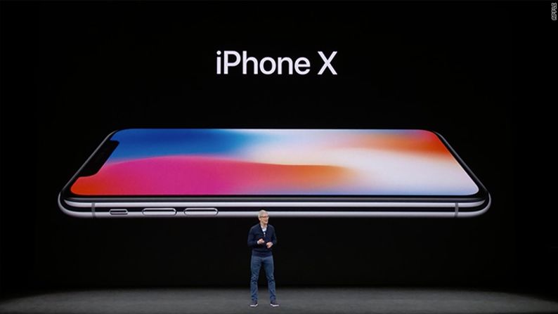 Tim Cook presentó el nuevo iPhone X