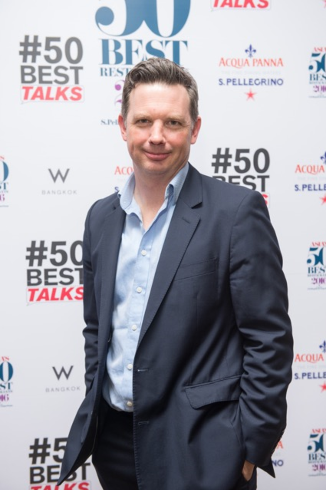 William Drew, editor en jefe de la revista especializada The World's 50 Best Restaurants