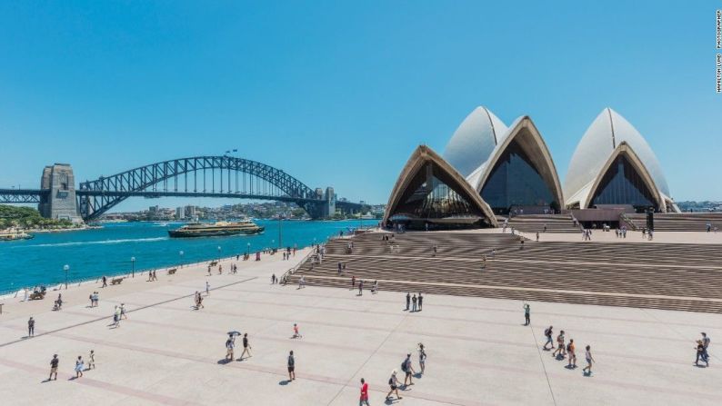 8. Sydney, Australia — Es la ciudad menos estresante fuera de Europa. También está en la posición número 7 en las categorías de seguridad social y salud mental.