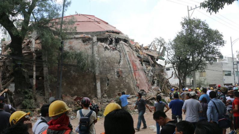 Una de las construcciones que colapsó en Ciudad de México, está ubicada específicamente en Colonia del Valle.