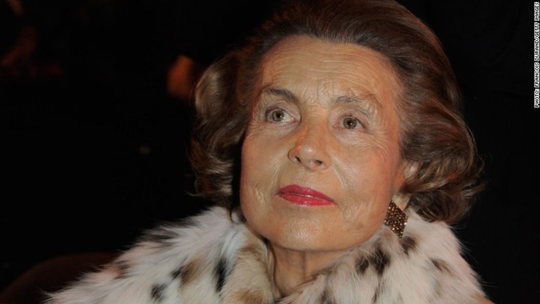 Liliane Bettencourt.