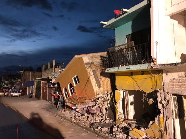 Más de 4.000 viviendas afectadas en Jojutla, Morelos, tras el devastador sismo que sacudió a México el pasado 19 de septiembre.