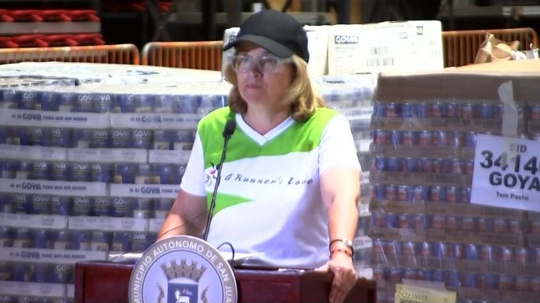 Carmen Yulín Cruz, alcaldesa de San Juan.