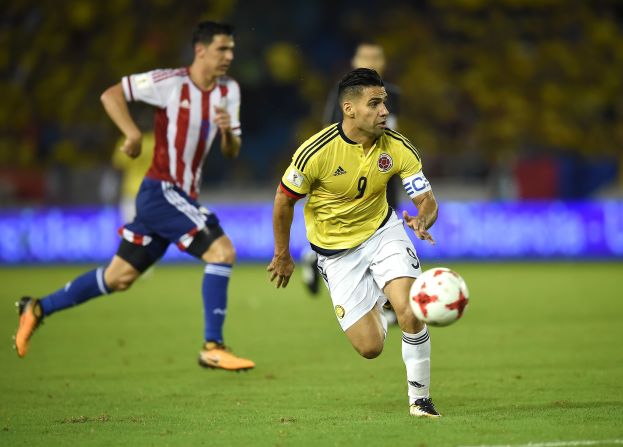 Falcao le anotó a Paraguay, pero no bastó.