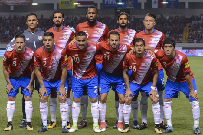 GRUPO E: Costa Rica | Puesto en el ranking: 22 |