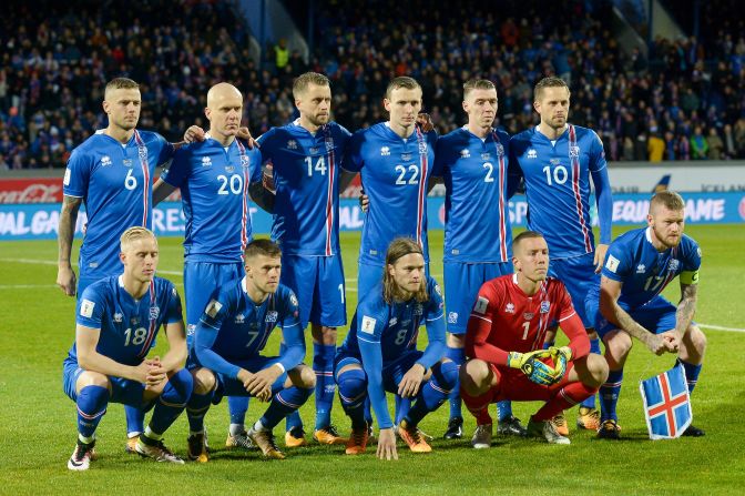 GRUPO D: Islandia | Puesto en el ranking: 21 |.