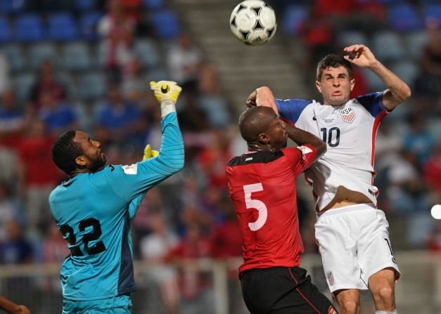 Estados Unidos quedó por fuera del Mundial tras perder con Trinidad y Tobago.