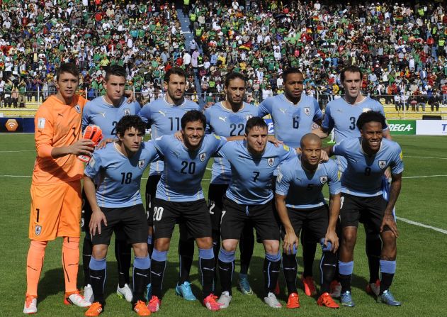 GRUPO A: Uruguay | Puesto en el ranking: 17 |.