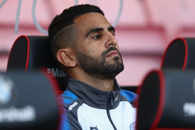 Riyad Mahrez (Argelia). Argelia confiaba en que llegaría al Mundial gracias a Riyad Mahrez, la estrella del Leicester City de Inglaterra, pero le faltó mucho para lograrlo.