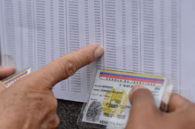 Se trata de la mayor prueba electoral en Venezuela desde la polémica elección de la Asamblea Constituyente en julio.