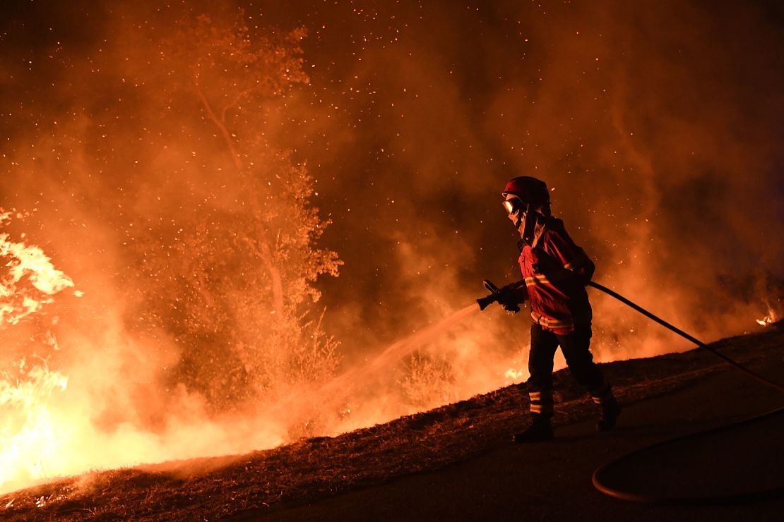 Autoridades de Portugal y España se movilizan a fin de extinguir el fuego, en lo que se estima podría ser uno de los peores incendios forestales.