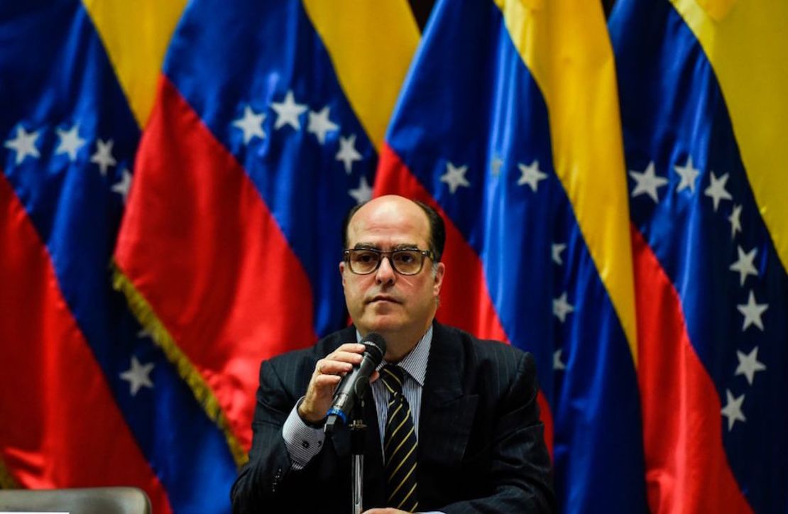 Los galardonados son la Asamblea Nacional (Julio Borges en la foto) y todos los presos políticos enumerados por Foro Penal Venezolano.