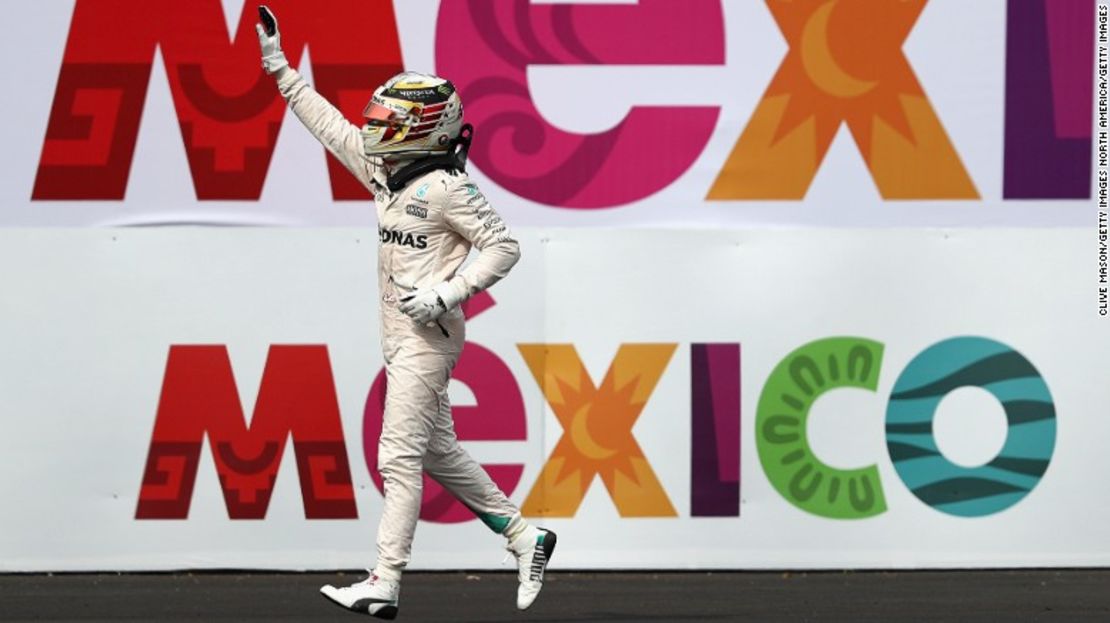 Lewis Hamilton ganó en México en 2016.