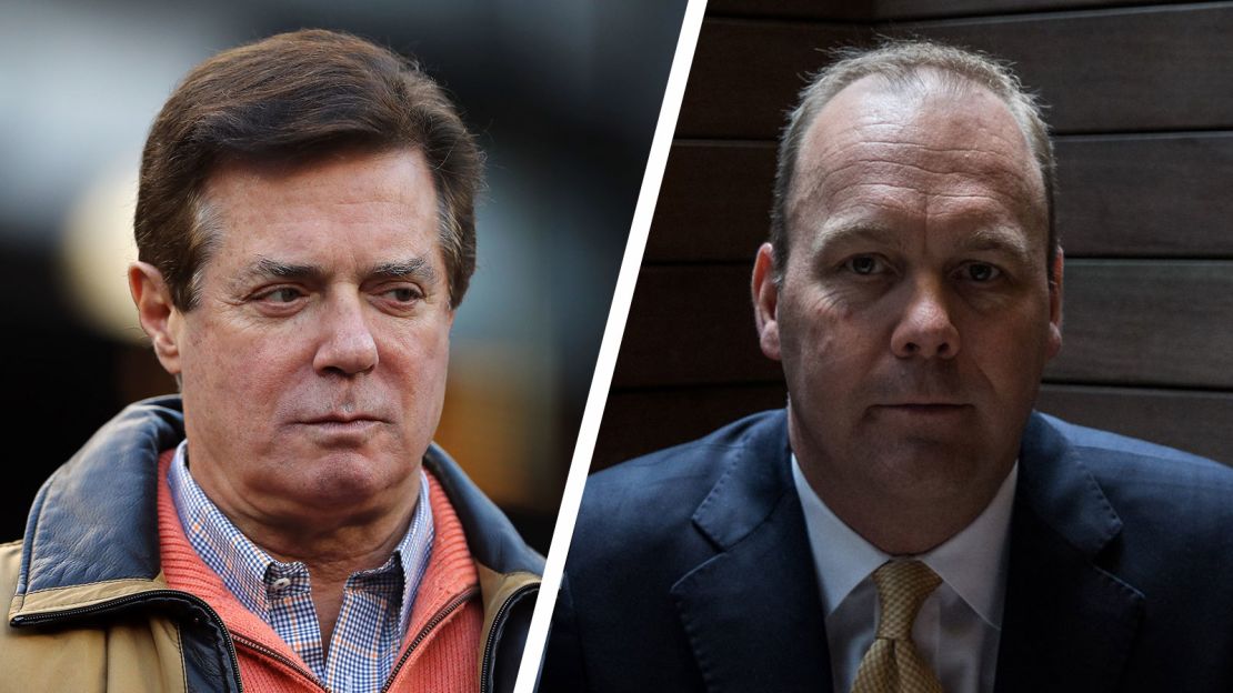 Paul Manafort (izquierda) y Richard Gates (derecha).