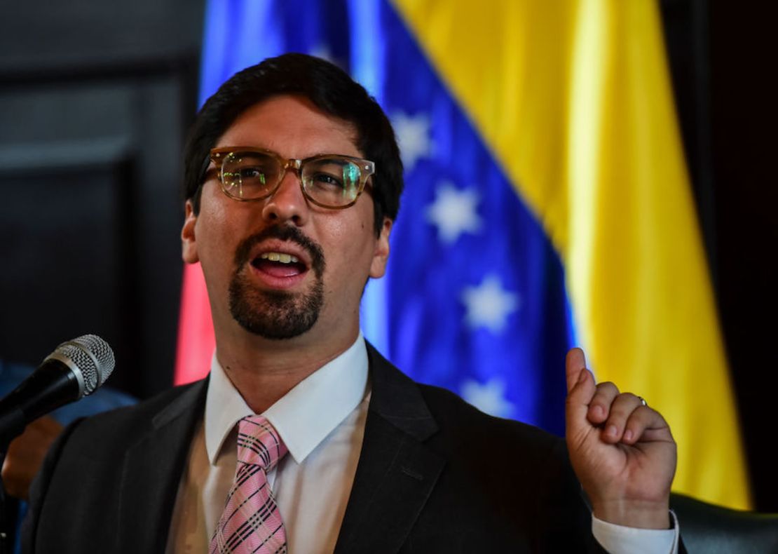 Freddy Guevara, vicepresidente de la Asamblea Nacional de Venezuela.